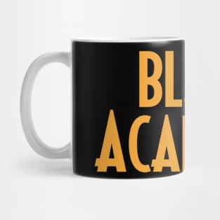 Black Academic Mug